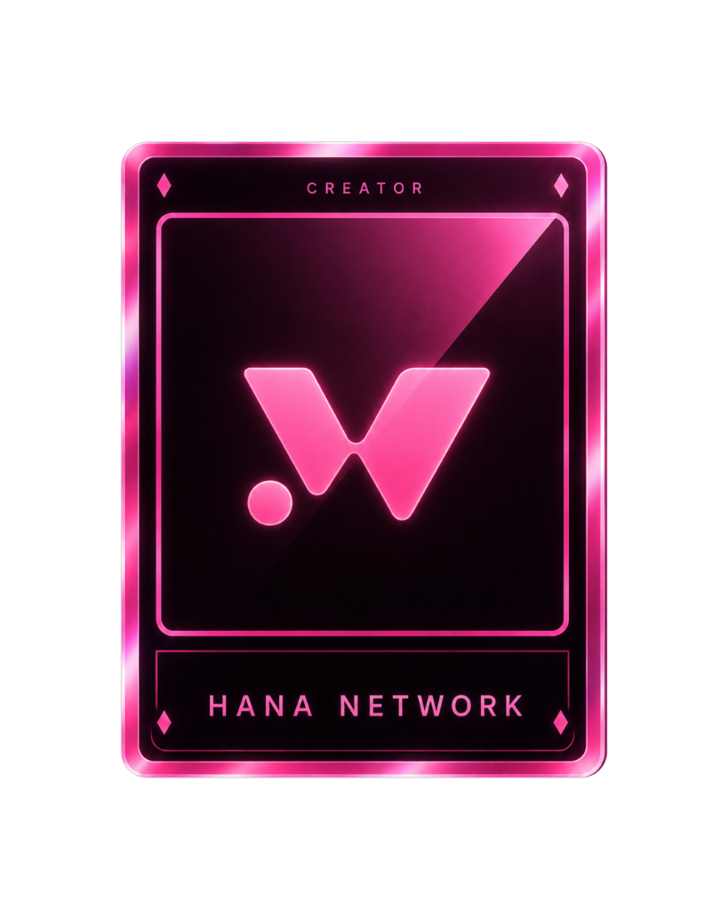 Hana Network Creator Card