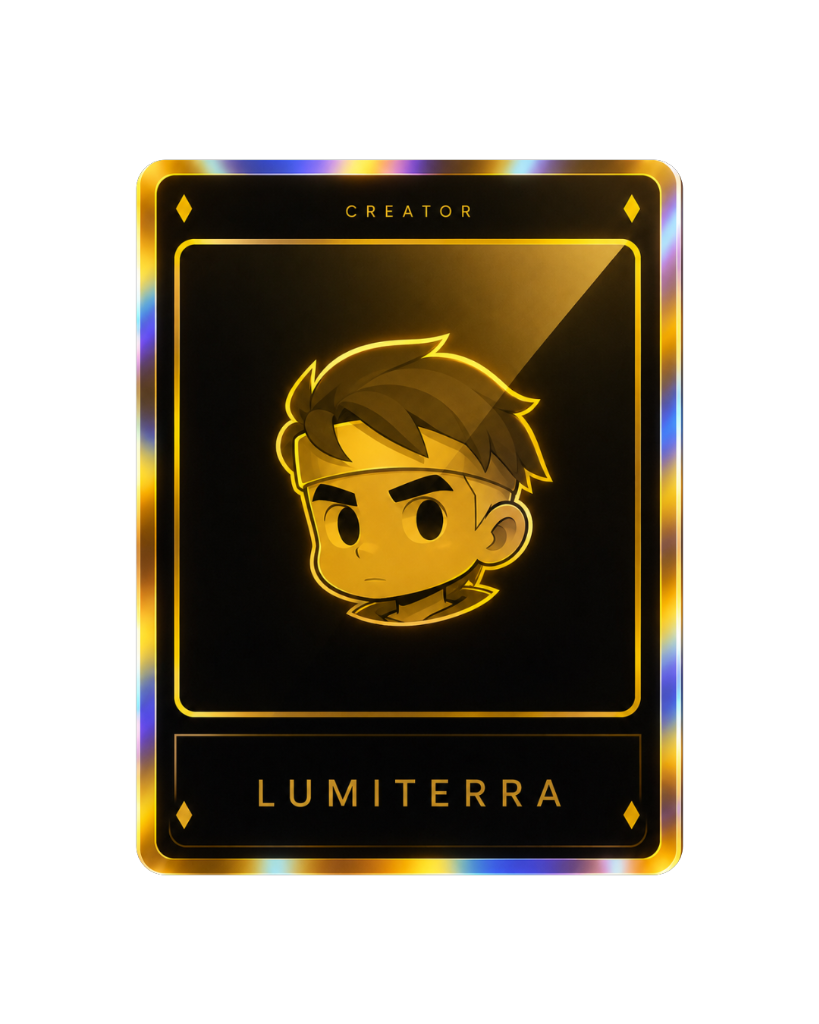 Lumiterra Creator Card
